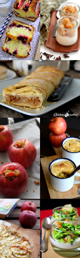 12 recettes avec des pommes