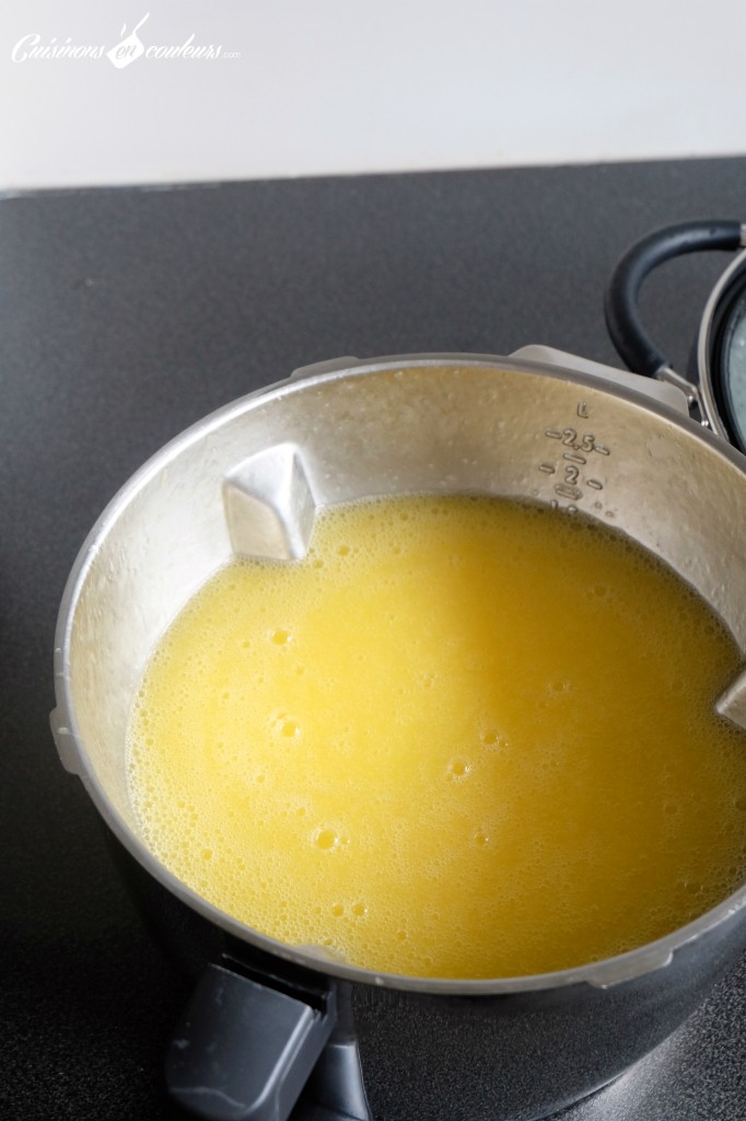 Agua de mango - Preparation mixee