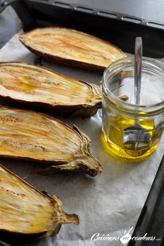 Aubergines au four
