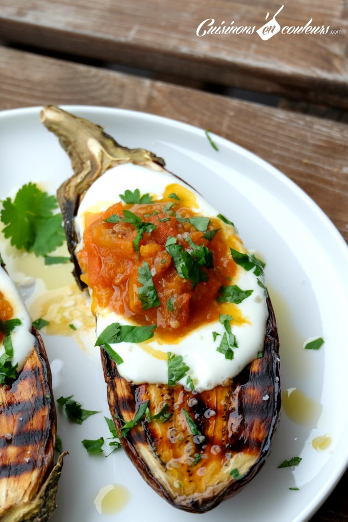 Aubergines au four a la sauce tomate