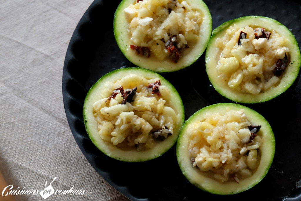Courgettes farcies