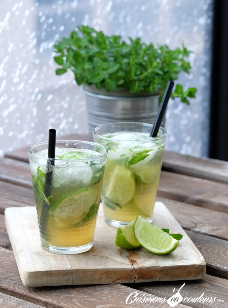 Mojito sans alcool mais delicieux