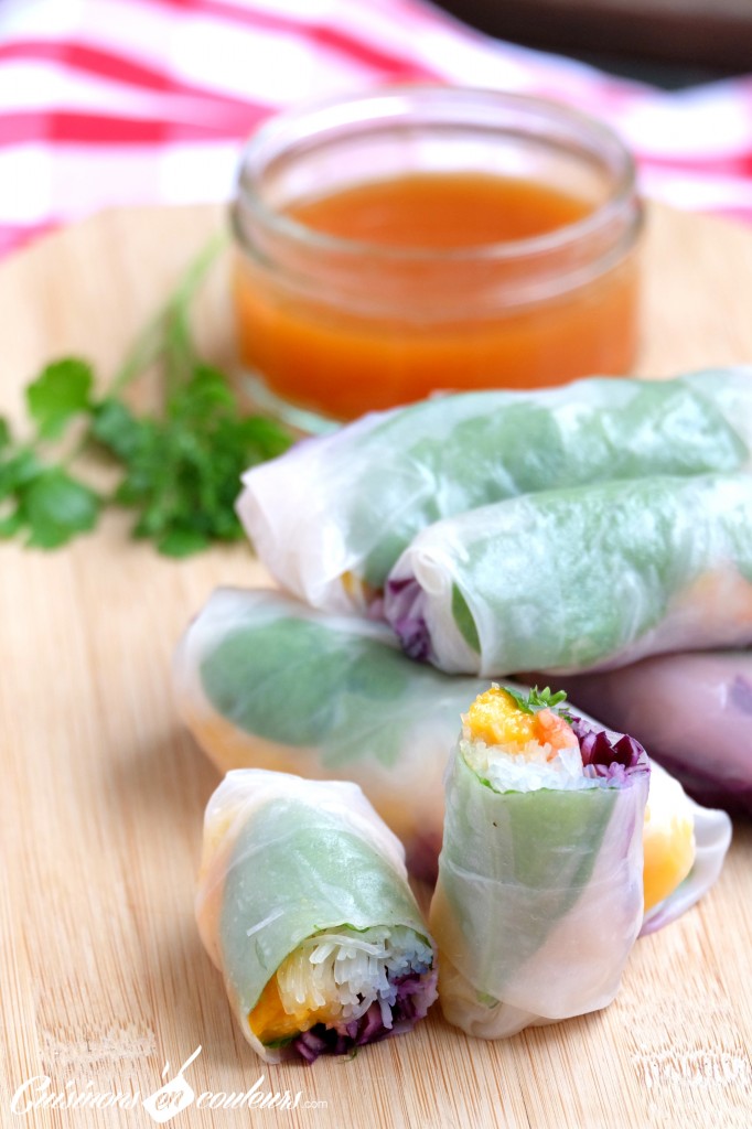 Rouleaux de printemps aux crevettes