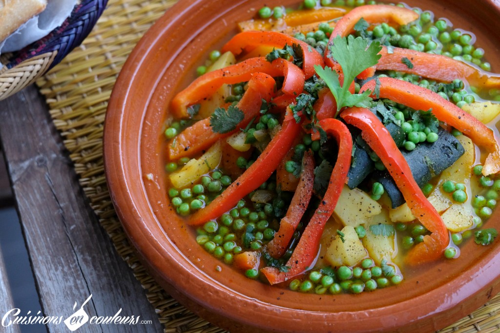 Tajine de légumes marocain