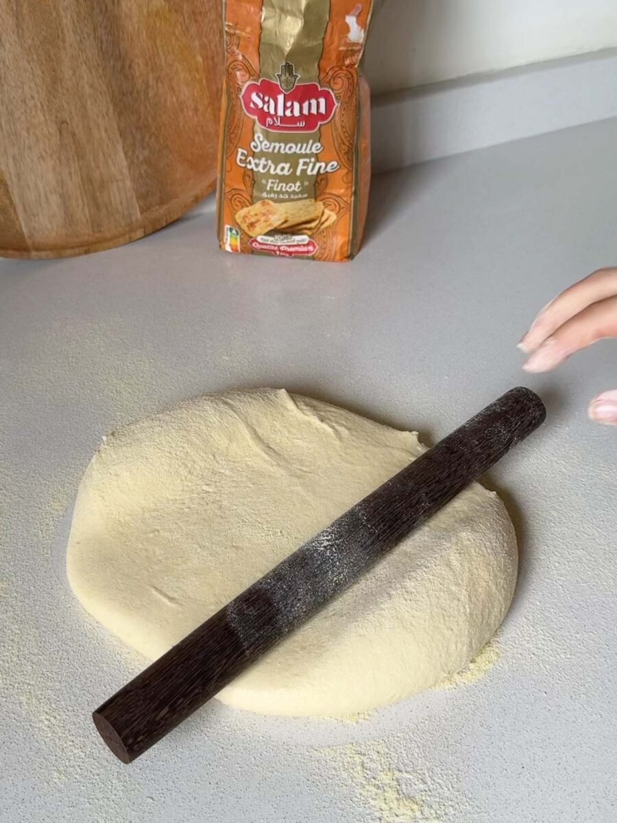 Pain traditionnel marocain cuit à la poêle : le Batbout