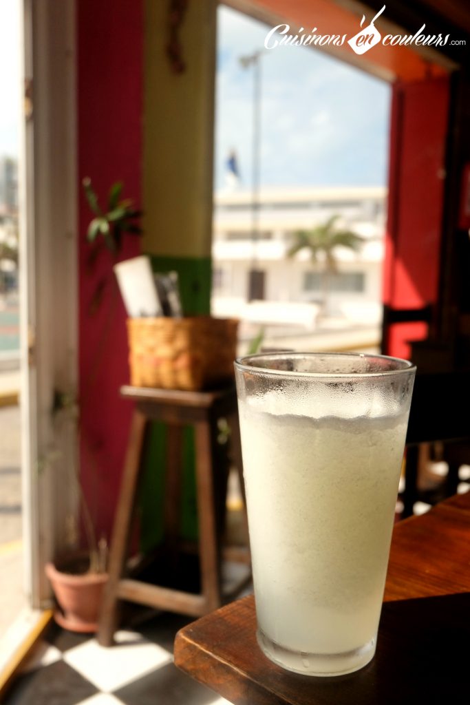 Agua de lima - Mexican drink