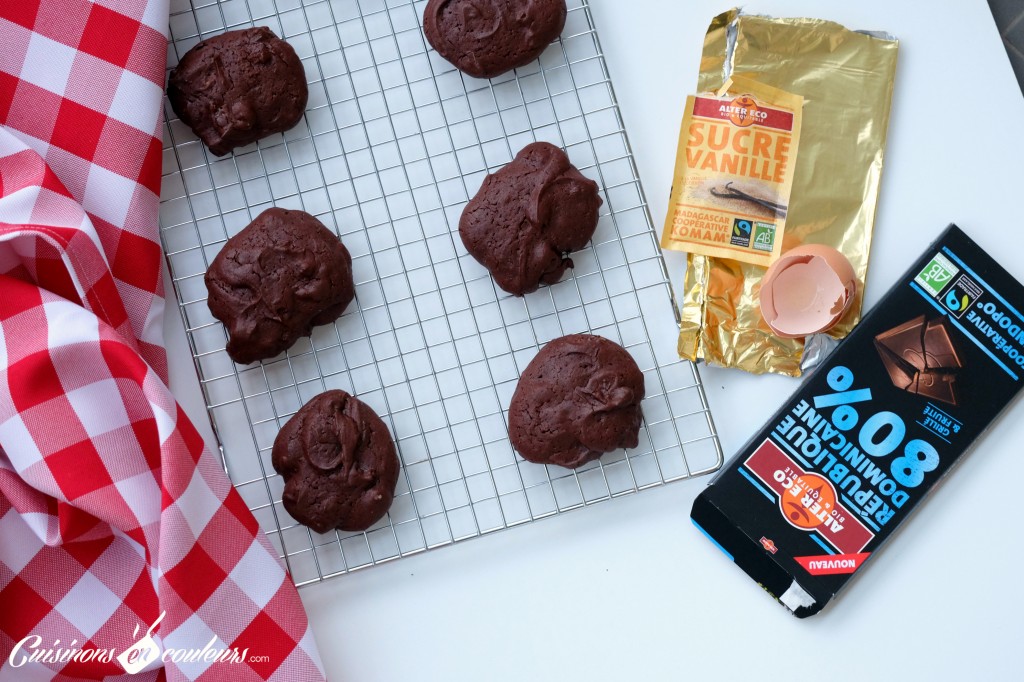 Coookies au chocolat et aux noisettes