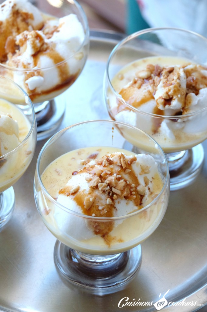 Iles flottantes - French food