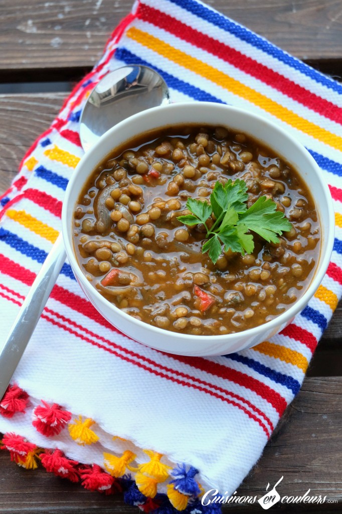 Lentilles a la marocaine - l3dess