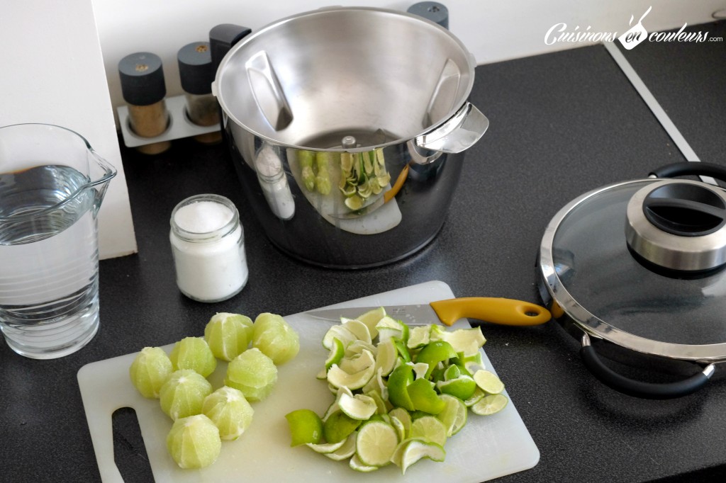 Preparation de la citronnade