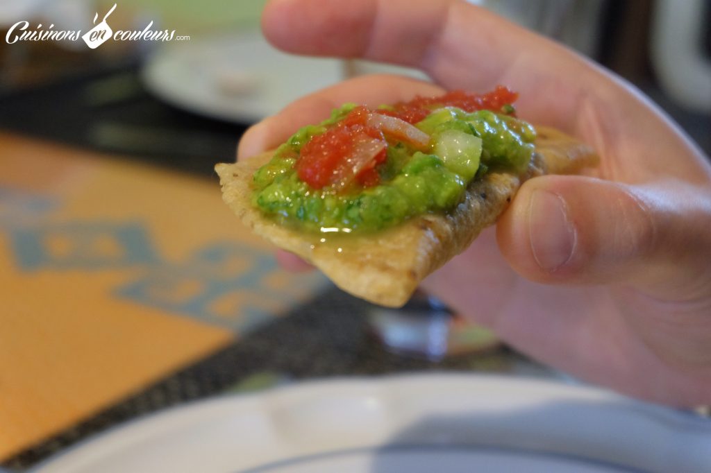 Empanadas con guacamole