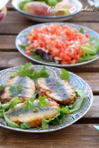Sardines à la chermoula
