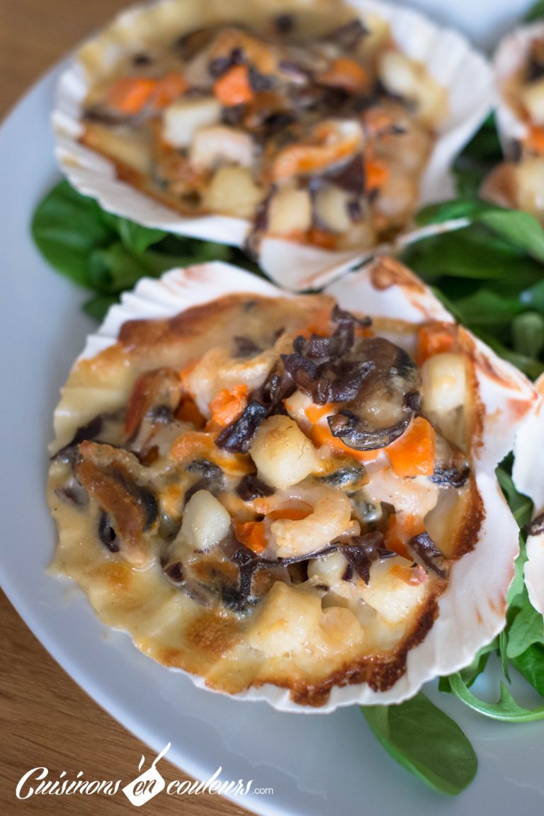 Coquilles De Fruits De Mer