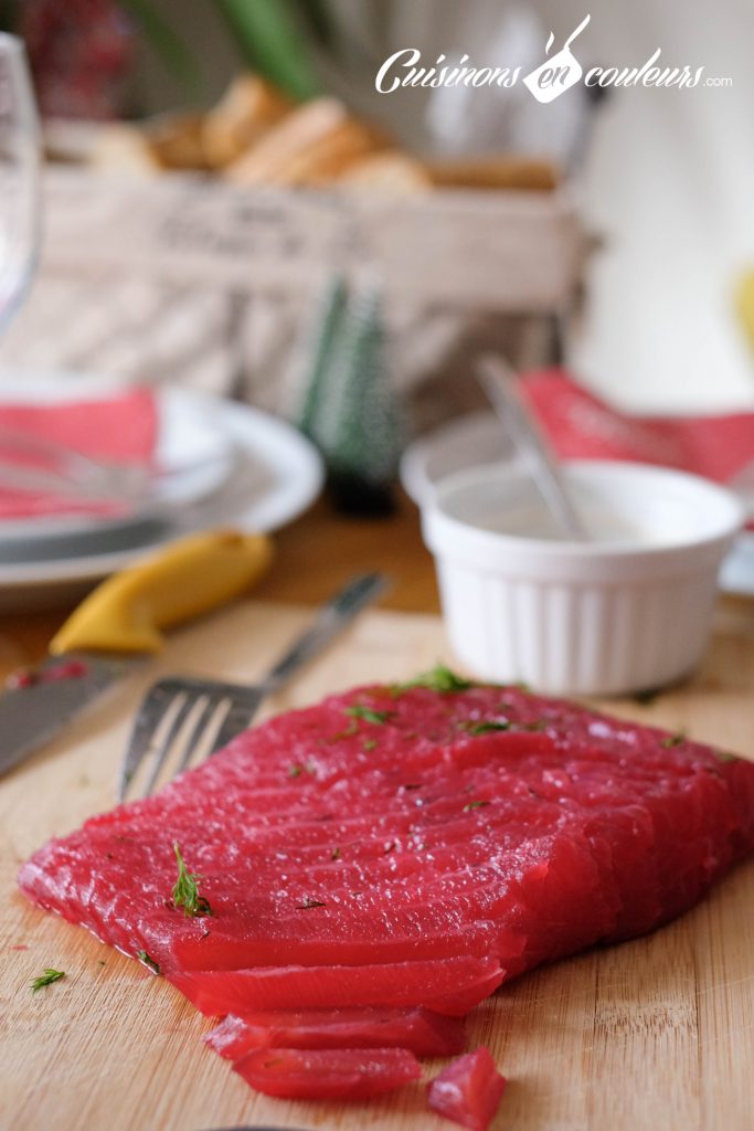 saumon gravlax