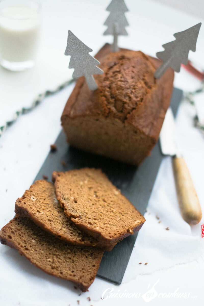 Pour ce pain d&rsquo;&eacute;pices, j&rsquo;utilise simplement de la cannelle et de l&rsquo;anis, qui apportent&hellip;