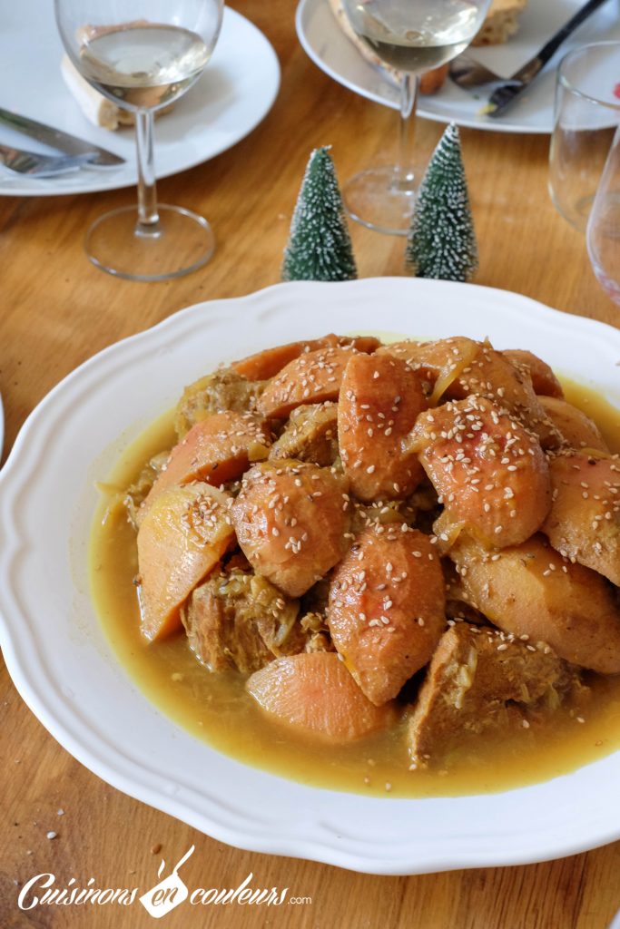 tajine-de-veau-et-coings-683x1024 - Cuisine marocaine : 16 recettes de tajines typiques de chez moi !