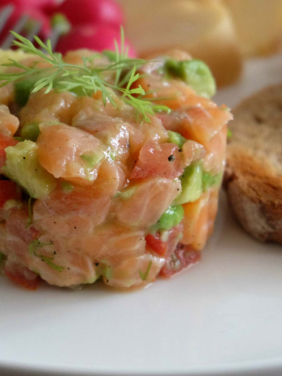 Salade de fenouil cru, avocat et orange