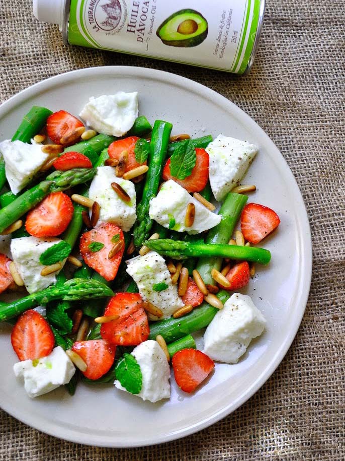 Salade de fenouil cru, avocat et orange