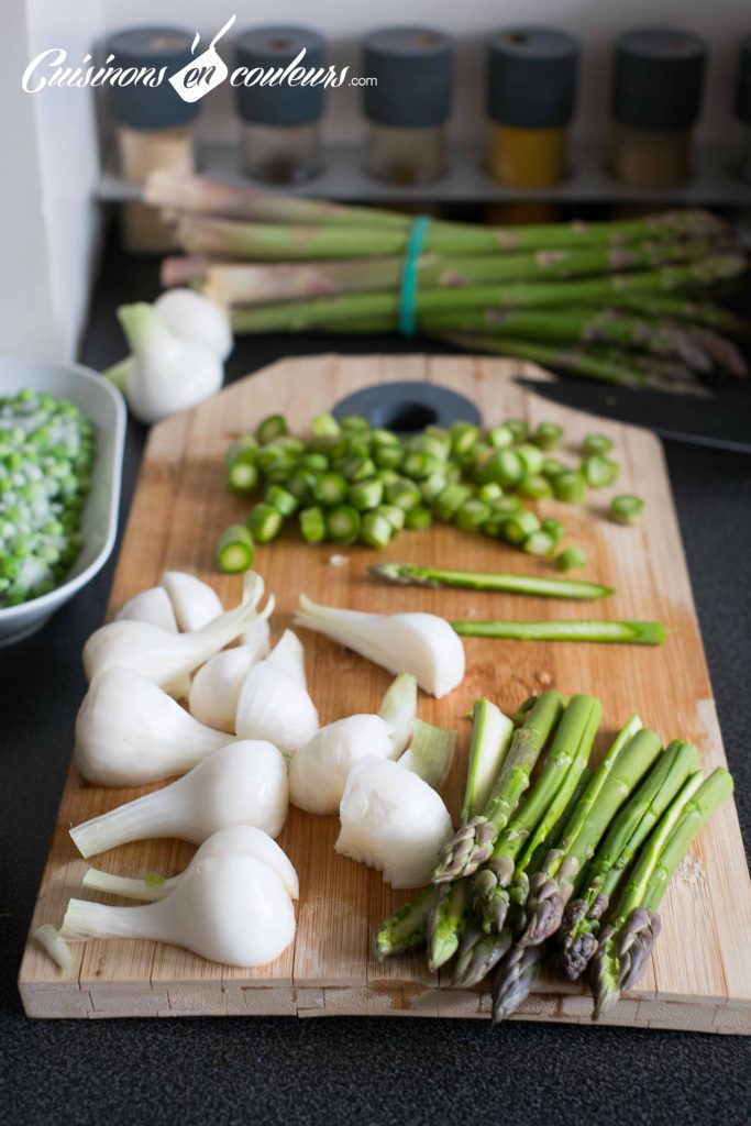 quiche-aux-asperges-et-petits-pois-8-683x1024 - Quiche aux asperges, petits pois, aux oignons nouveaux et à la coriandre