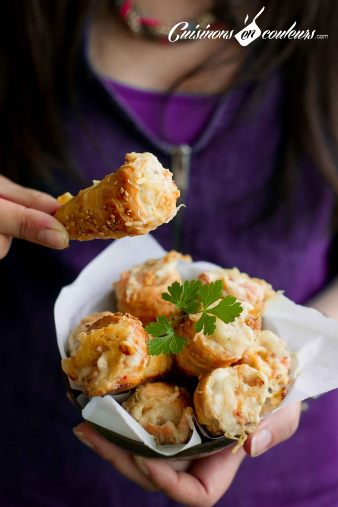 cornets feuilletés