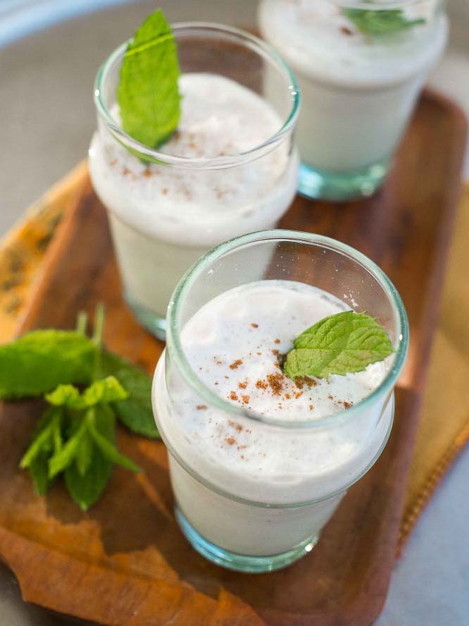 Jus de dattes à la cannelle et à l’eau de fleur d’oranger