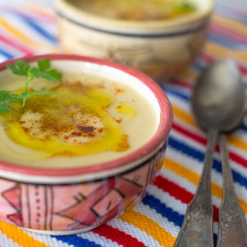 Bissara, purée de fèves séchées
