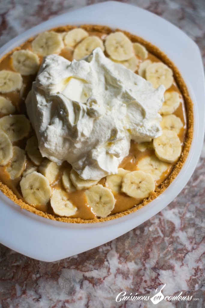 Banoffee-Pie-683x1024 - Banoffee Pie, tarte à la banane et au caramel