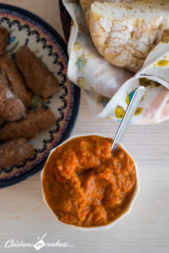 Ajvar, le dip de poivrons des Balkans - Cuisinons En Couleurs