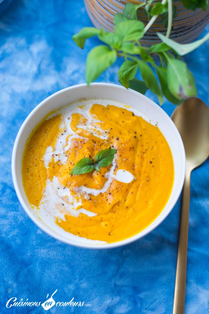 velouté de patate douce
