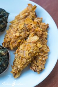 Aiguillettes de poulet pané… au four !