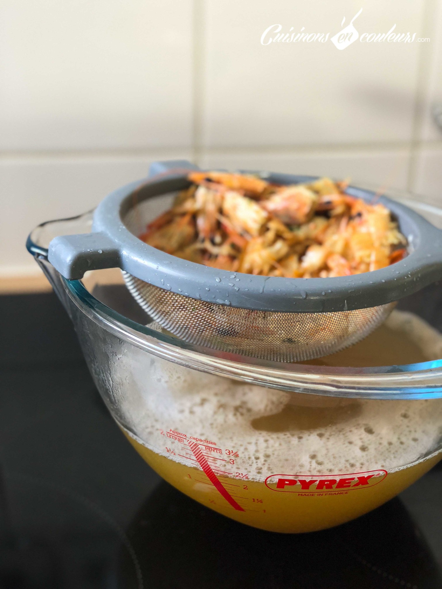 Bouillon de crevettes maison Cuisinons En Couleurs