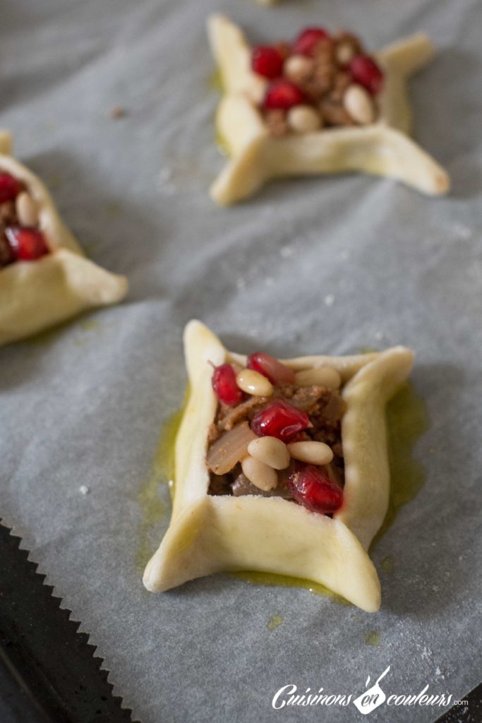 Feuilletés à la viande hachée