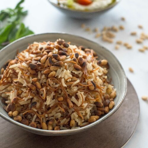 Riz aux cheveux d’ange, à la libanaise