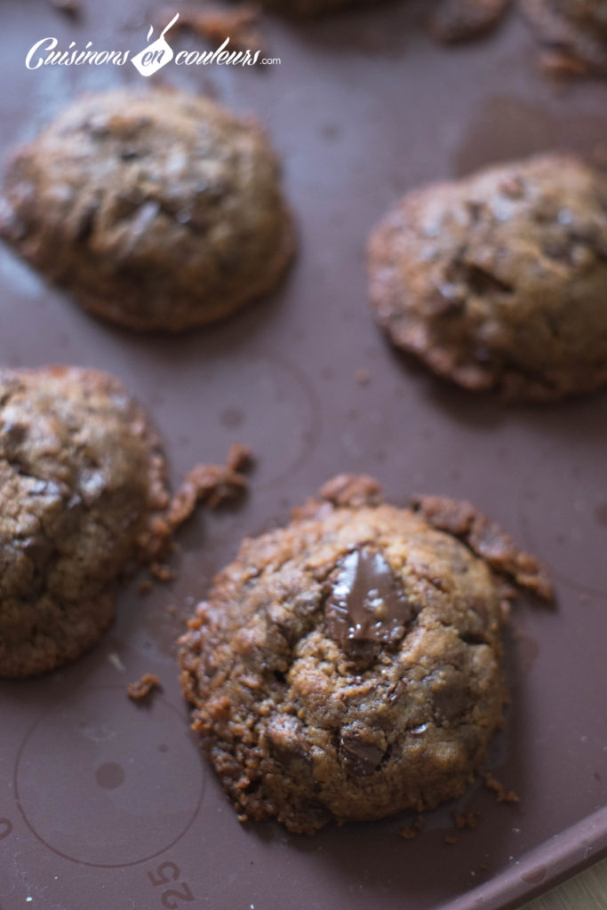 Cookies-10-683x1024 - Cookies fondants au chocolat et Tahiné
