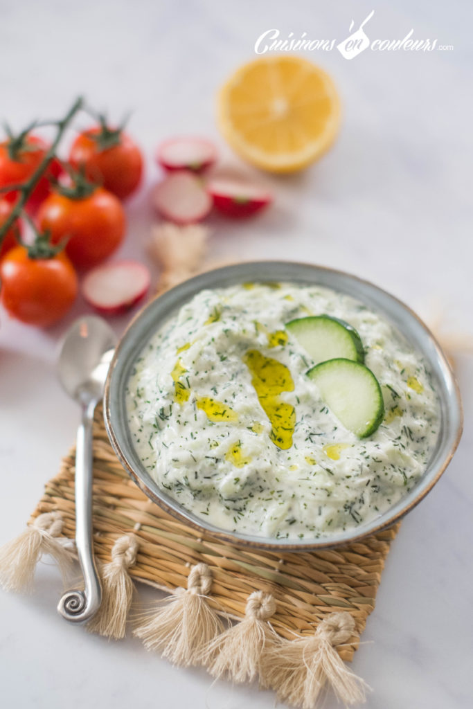 Tzatziki-10-683x1024 - Tzatziki, dip de concombre