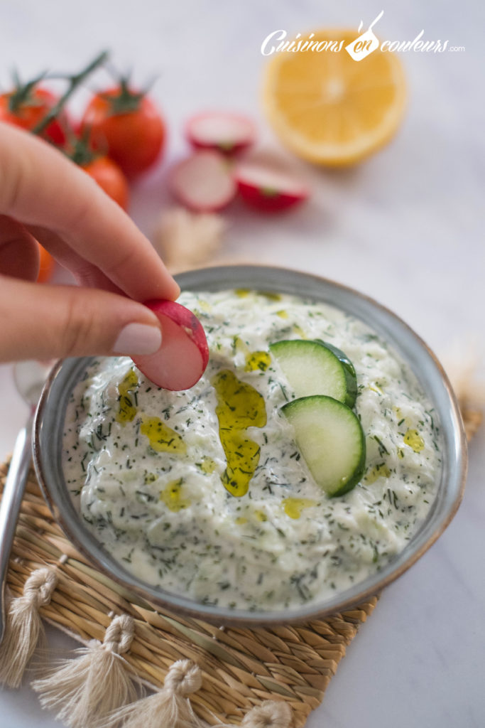 Tzatziki-12-683x1024 - Tzatziki, dip de concombre