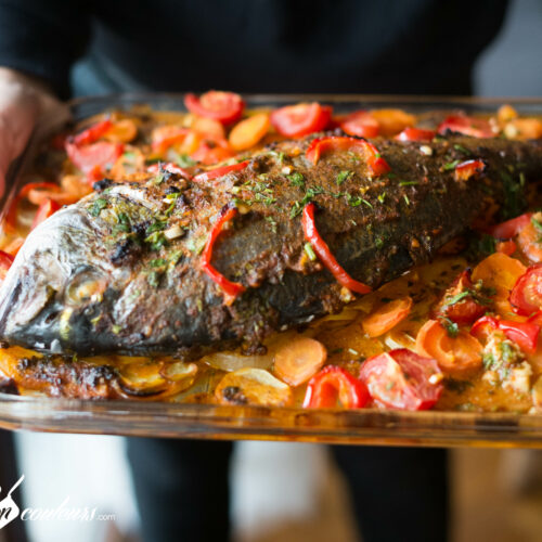 Daurade à la chermoula