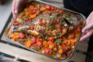 Daurade à la chermoula