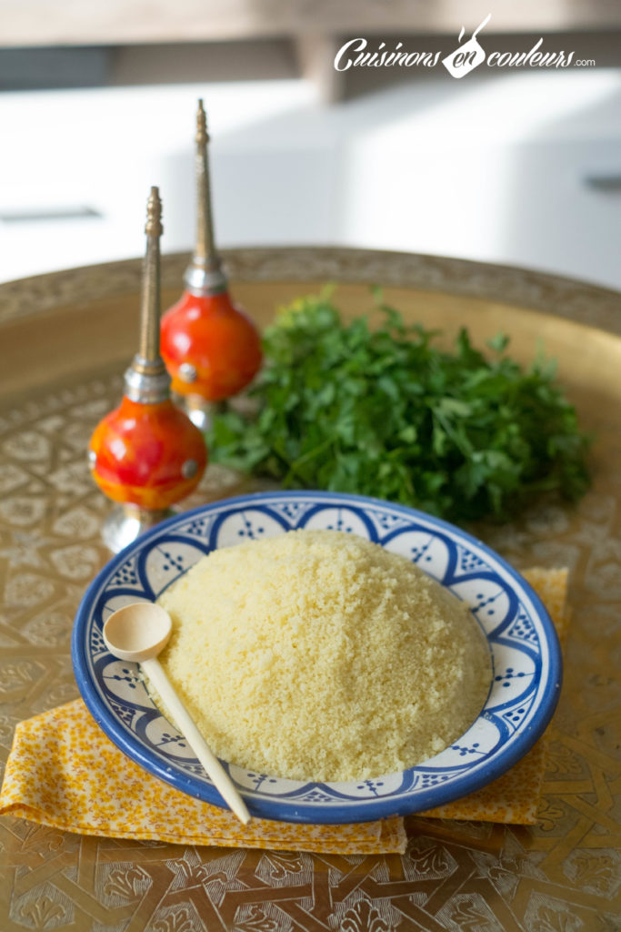 cuire les graines de couscous