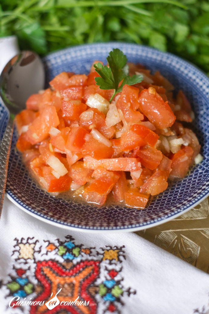 salade-de-tomate-marocaine-683x1024 - Salade marocaine aux tomates et oignon