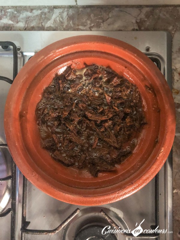 Bid bel khlii, tajine de viande séchée aux oeufs Cuisinons En Couleurs