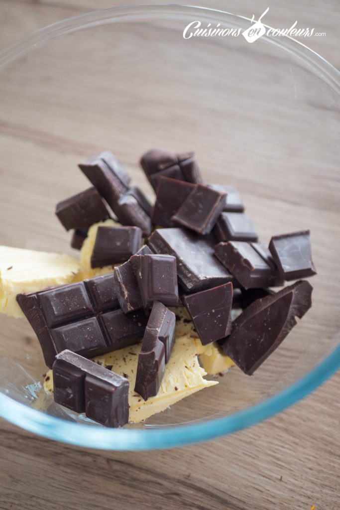 Ajoutez-y le chocolat en morceaux.
