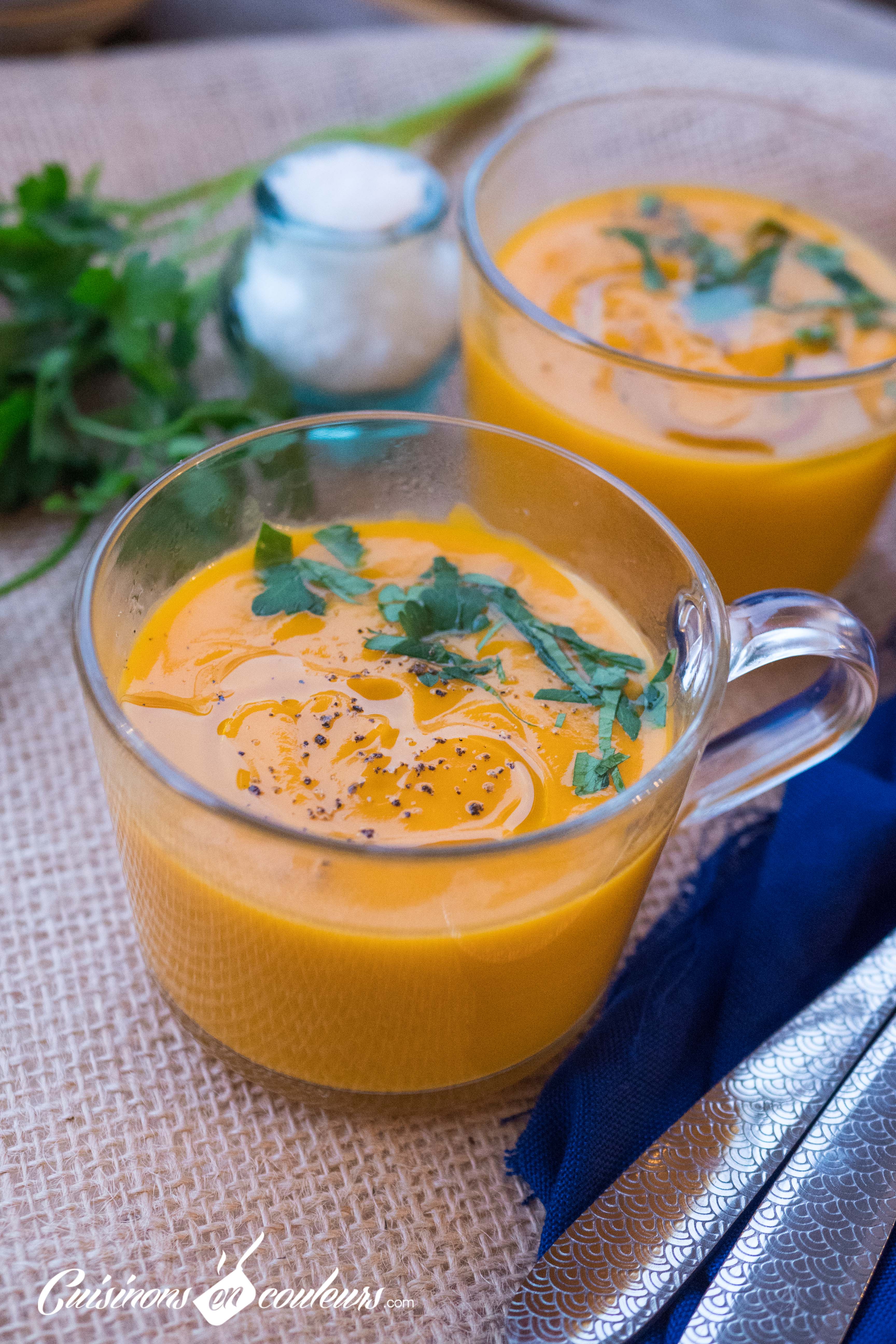Soupe Potimarron Lait De Coco Thermomix Velouté de potimarron au lait de coco - Cuisinons En Couleurs