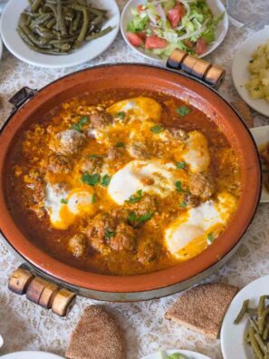 Kefta Bid et Maticha, Tajine de Kefta aux oeufs et aux tomates (KBM)