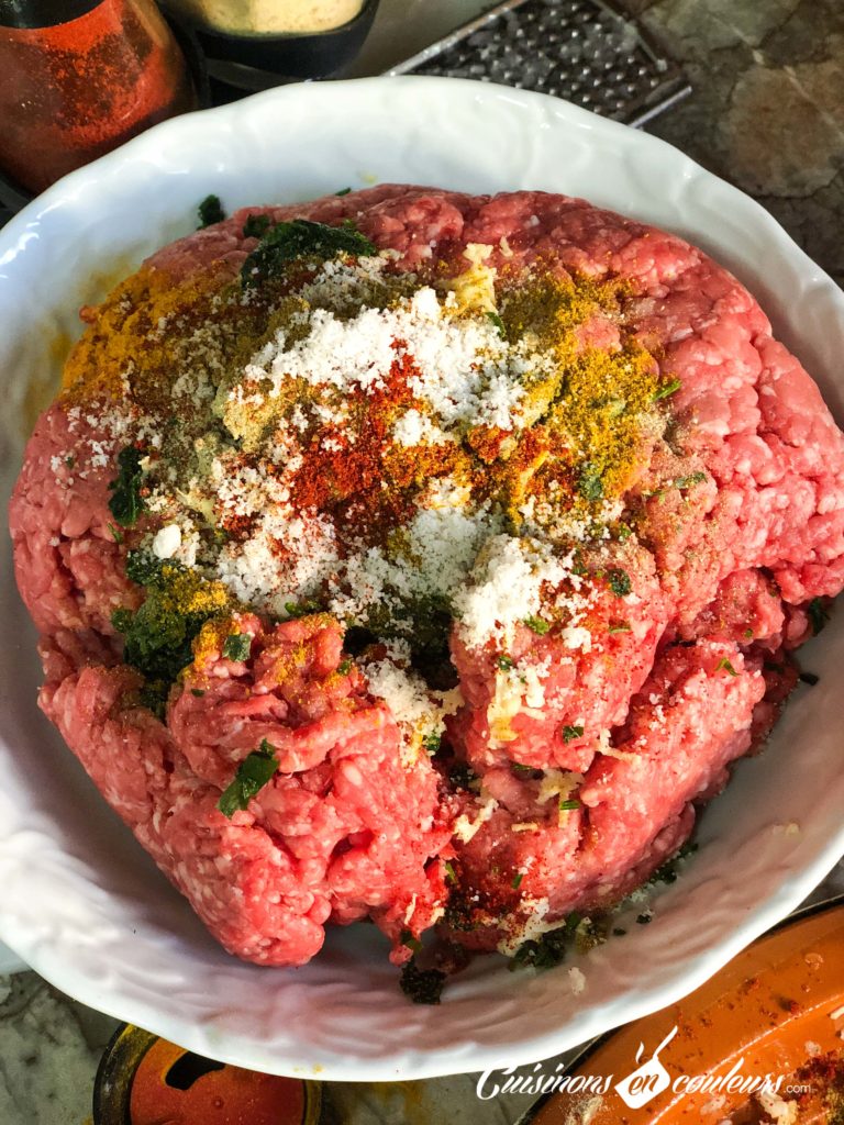 Tajine marocain de kefta et de légumes - Mille et une saveurs