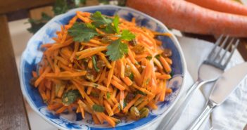 Salade de carottes aux raisins secs