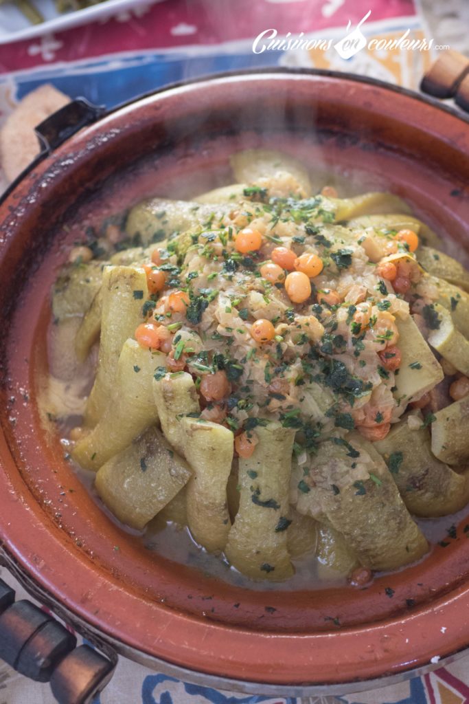 tajine-de-courgettes-slaoui-9-683x1024 - Cuisine marocaine : 16 recettes de tajines typiques de chez moi !