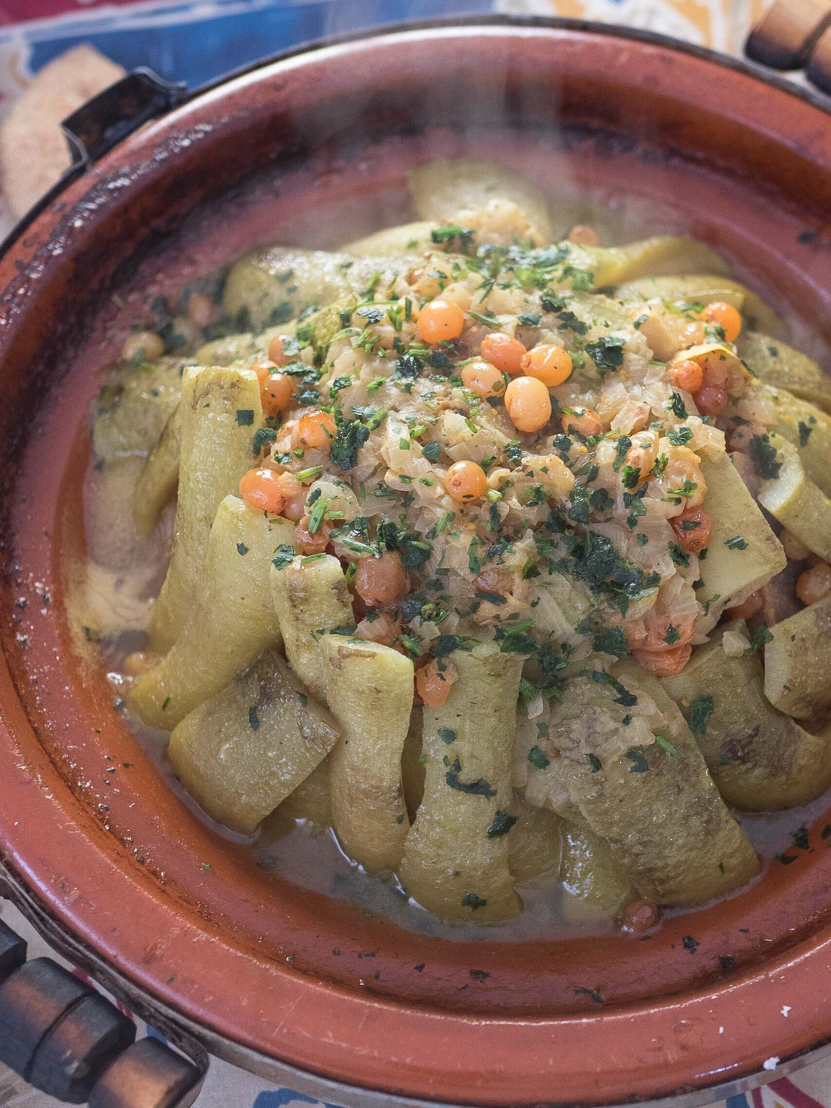Tajine de courgettes slaoui