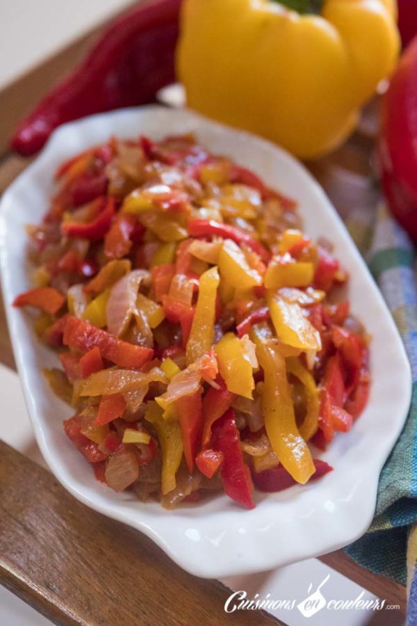 Poêlée de poivrons à la sauce soja - Cuisinons En Couleurs