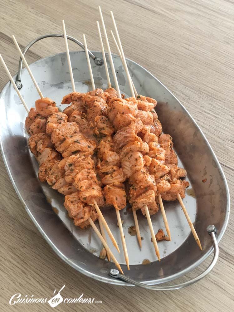 Brochettes-de-poulet-7 - Brochettes de poulet